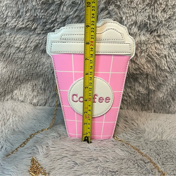 Pink Coffee Crossbody Bag - Picture 8 of 10